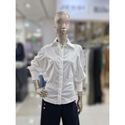 제시뉴욕 셀러허브 세이브존04 벌룬소매 뒤 포인트 블라우스 DE95BT3420B