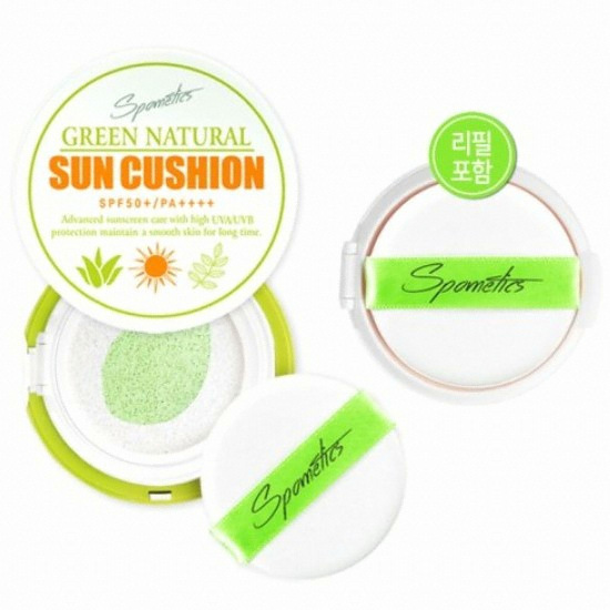 스포메틱스 그린 네츄럴 선쿠션 25g (본품2개+리필3개)