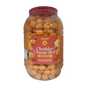 노브랜드 체다치즈볼 370g 과자 안주 간식
