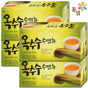 꽃샘식품  옥수수 수염차 1.5g 100티백 [4개] 상품이미지