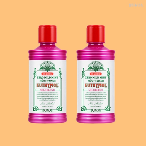 유시몰 제로 마일드민트 가글 500ml (2개)_이미지