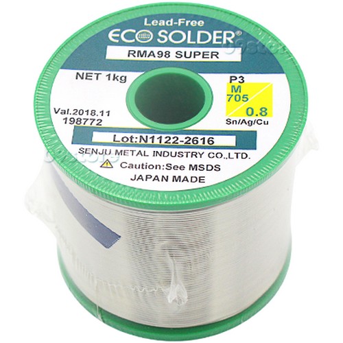 센주 무연납 0.8mm M705 (1kg)