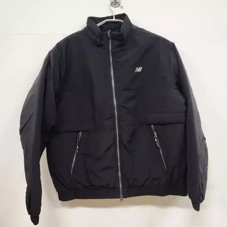 <b>뉴발란스</b> UNI 헤리티지 스텐드넥 <b>패딩</b> 자켓 NBNQG41923 BLACK