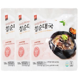 도드람 본래 찰순대국 찰순대 530g 3개