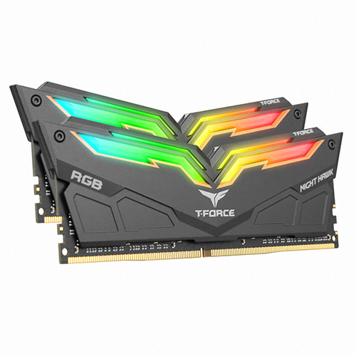 TeamGroup T-Force DDR4-3600 CL18 Night Hawk RGB 패키지 서린 (16GB(8Gx2))_이미지