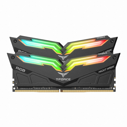TeamGroup T-Force DDR4-3600 CL18 Night Hawk RGB 패키지 서린 (16GB(8Gx2))_이미지