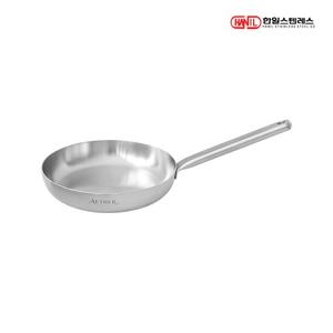 한일스텐레스 에테르 무연마제 IH 통5중 304 스텐 프라이팬 (24cm)