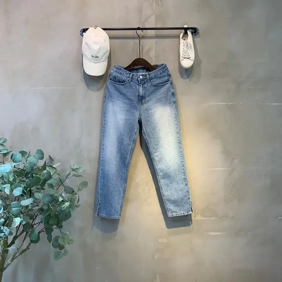 씨샵인더룸 벤스 빈티지 워싱 사이드 슬릿 청바지 one color 3527043