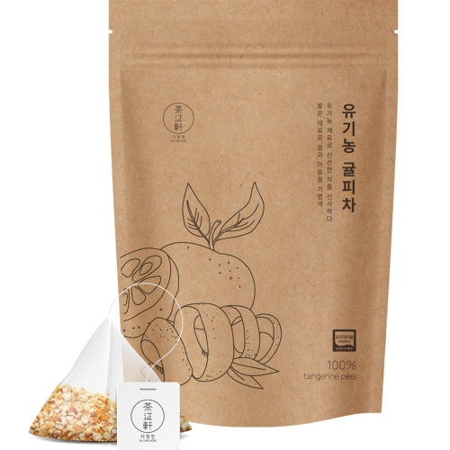 유기농 귤피차 1.5g 20개입 1개
