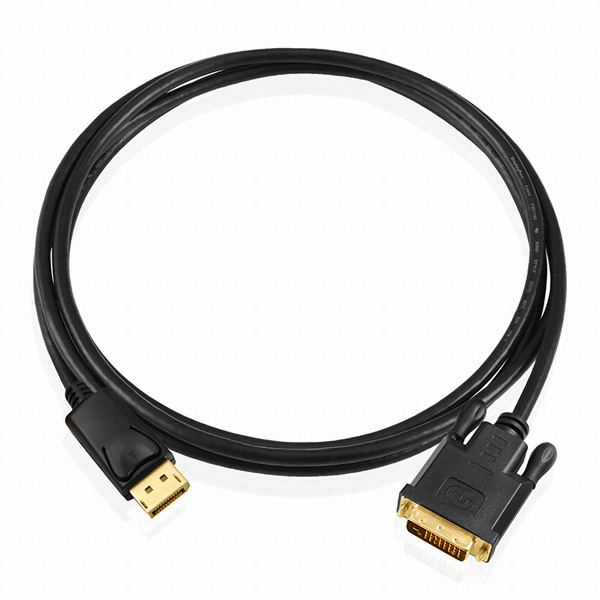 이지넷유비쿼터스 넥스트 DisplayPort to DVI Cable