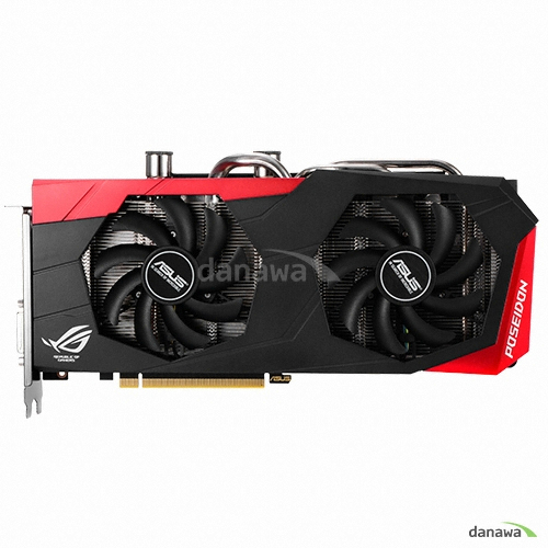 ASUS ROG 지포스 GTX980 Ti POSEIDON PLATINUM D5 6GB 이엠텍_이미지