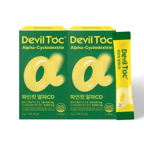 [불명] 데빌톡 파인컷 알파CD 14포 (2개)_이미지