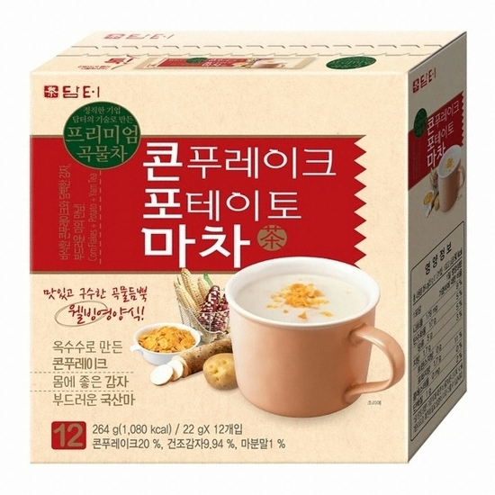 담터 콘푸레이크 포테이토 마차 12T이미지입니다. 누르면 해당 게시물로 새창이동합니다.