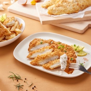 가자미살 생선까스 커틀릿 550g ,2봉 1팩당 4-6개입