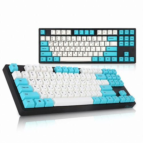 앱코 HACKER K512 체리쉬 염료승화 PBT 텐키리스 체리 게이밍 키보드 (갈축)