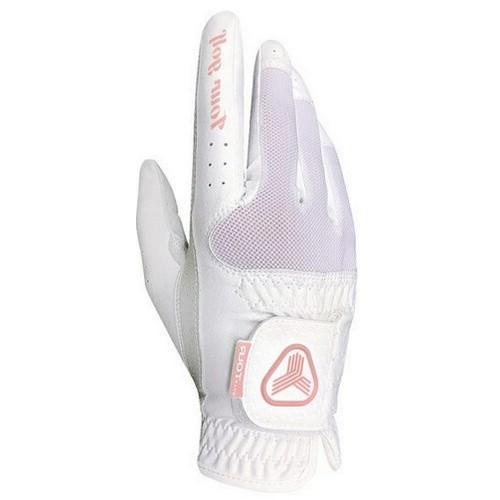 투어골프 쿨 메쉬 반피 여성용 오른손 골프장갑 (5개)