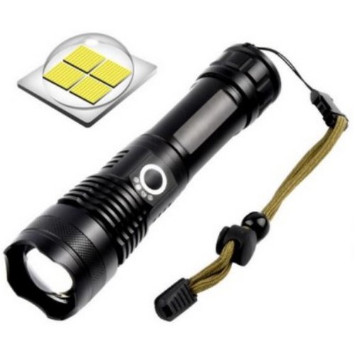 LED 후레쉬 손전등 충전식 써치라이트 XHP70