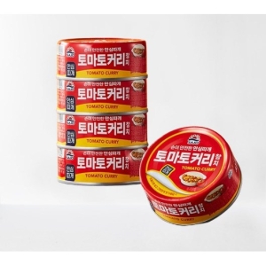 사조대림 토마토커리 참치 100g (7개)_이미지