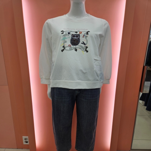 부엉이 맨투맨티셔츠 S261TS351_US