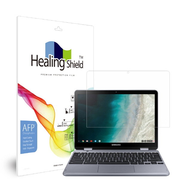 폰트리 힐링쉴드 삼성전자 크롬북 플러스 V2 올레포빅 고광택 액정보호필름