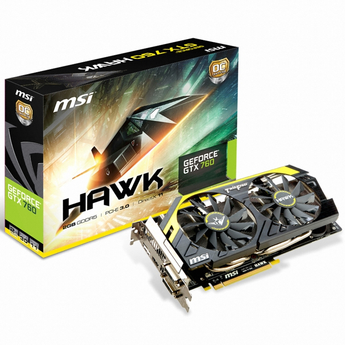 MSI ������ GTX760 ȣũ D5 2GB �ݼ�����