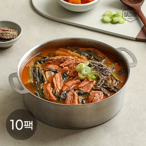 905 얼큰한 순살감자탕 10팩 / 국내산 돼지고기 우거지 들깨국물