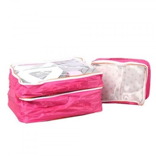 라일리 Rly 여행용 3종 파우치세트 이너백 파우치 핫핑크 백팩 32613601