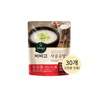 CJ제일제당 비비고 사골<b>곰탕</b> 300g 30개