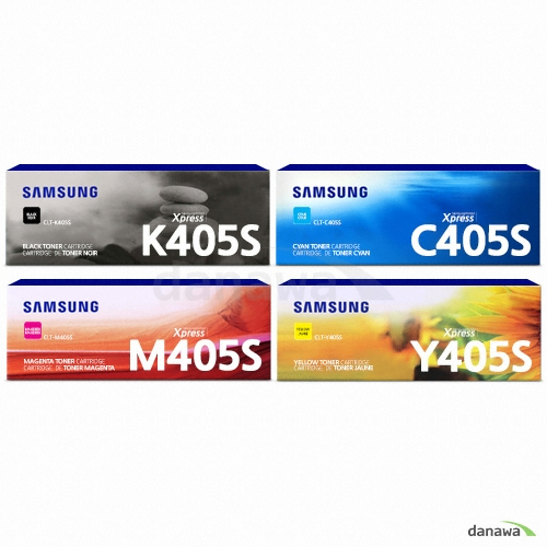 삼성전자 정품 CLT-K405S, CLT-M405S, CLT-Y405S, CLT-C405S 4색 세트 (개별상품)_이미지