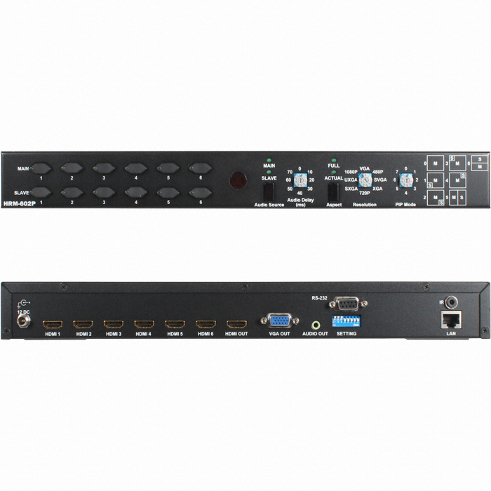 �������� NETmate Seamless HDMI 6:2 ��� ��� �����Ϸ� ���ñ� (HRM-602P)