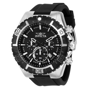 미국수입 Aviator Men 49mm 스테인리스 스틸 블랙 다이얼 VK63A 쿼츠 모던. 188147