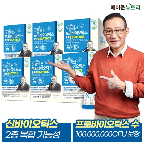 메이준생활건강 메이준뉴트리 더블액션 프리바이오틱스 5g 30포 (6개)_이미지