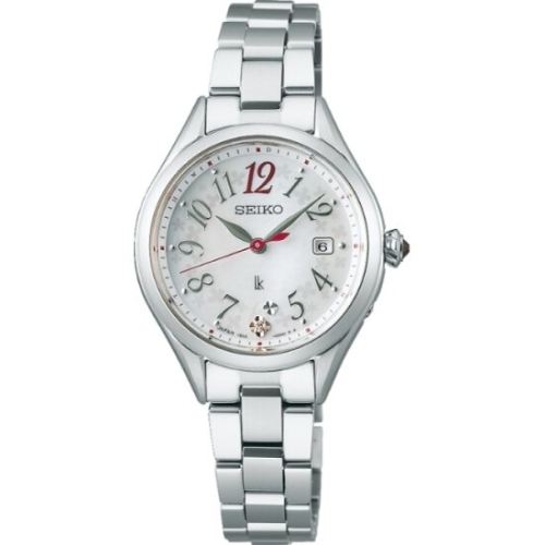 세이코 태양광 전파보정 루키아 LUKIA 화이트 SSQW091_이미지