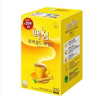 동서식품 <b>맥심</b> 모카골드 마일드 커피믹스 스틱 200개입