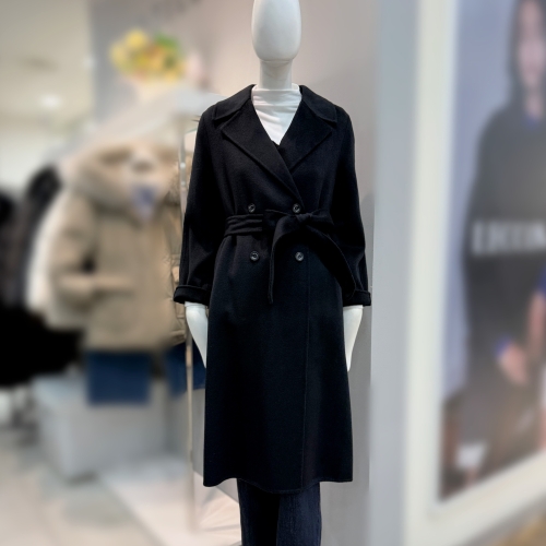 바바패션 더틸버리 울 캐시미어 테일러드 더블 코트MTRBM0CT74W_DG