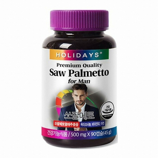 홀리데이즈 쏘팔메토 90캡슐 (2개)_이미지