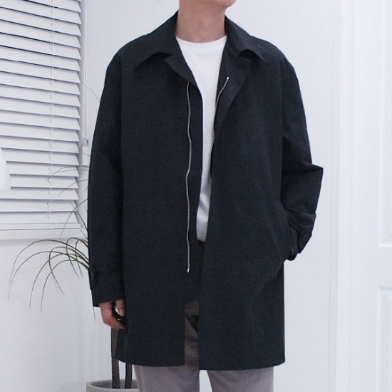 엠씨마르니 MC옴므 유어 온니 모던 하프 집업 맥코트 MB22S02