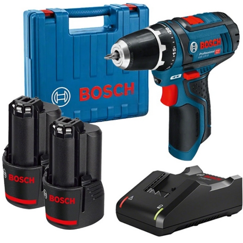 보쉬 GSR 120-LI (2.0Ah, 배터리 2개)_이미지