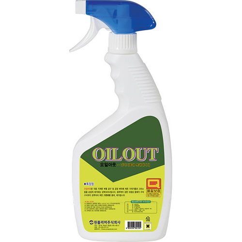 오일아웃 기름때 분해제거제 600ml