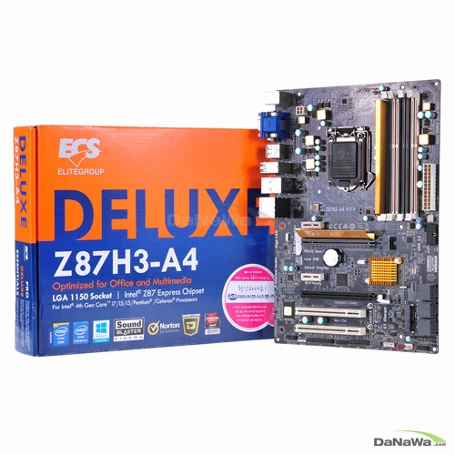 ECS DELUXE Z87H3-A4 제이씨현_이미지