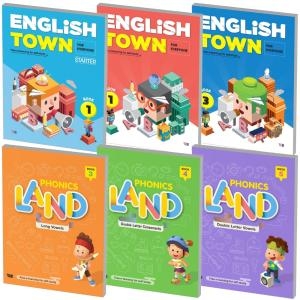 잉글리시타운 파닉스랜드 ENGLISH TOWN PHONICS LAND Book 1 2 3 4 5 6 선택