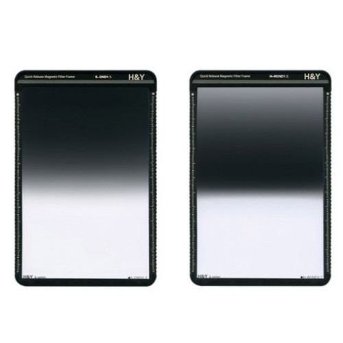 H&Y GND 0.9 + 리버스 GND 1.5 그라데이션 사각필터 세트_이미지