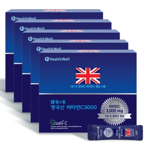 헬스웰 영국산비타민c 3000mg 500포 Qualic마크+파인분말 비타민씨_이미지