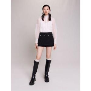 마쥬 Chemise transparente BLANC MFPCM00482