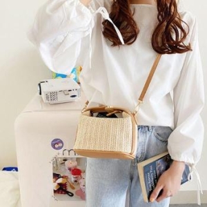 라일리 Rly 미니 라탄 토트백 크로스백 패션 캐주얼 S41317176