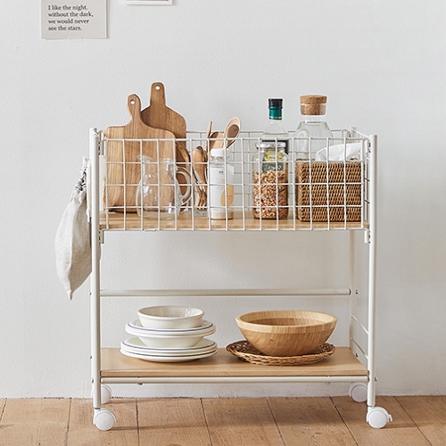 룸앤홈  헤이즈 수납 트롤리 (L)