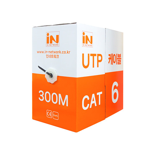 인네트워크 IN-6UOD300BX CAT.6 UTP 랜케이블 (300m)_이미지