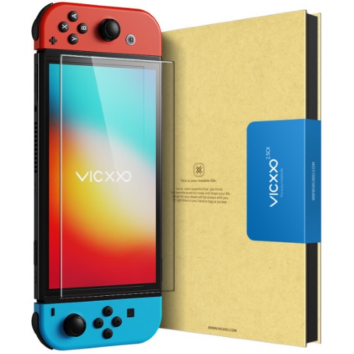 VICXXO 닌텐도 스위치 OLED 강화유리 액정보호필름