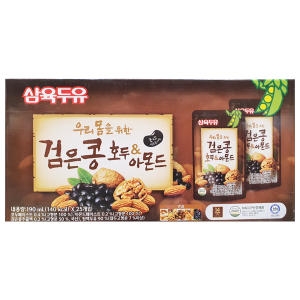 삼육식품 검은콩 호두 아몬드 190ml x 25입_이미지
