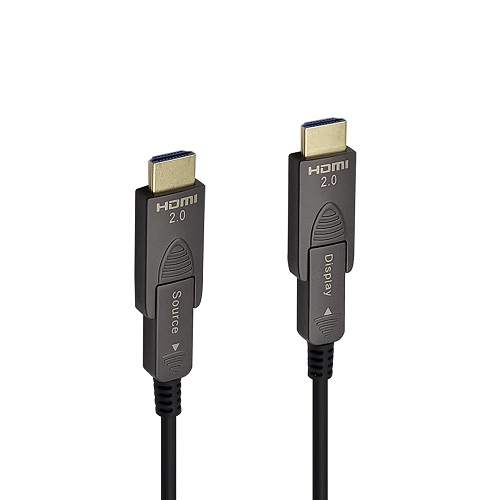 라인업시스템 LANSTAR HDMI 2.0 광 AOC 배관용 분리형 케이블 (LS-H20AOC15, 15m)_이미지